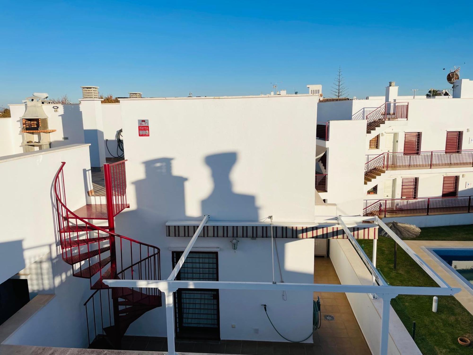 Atico Premium Conil Con 2 Terrazas, Parking, Piscina, Aire Ac Y Wifi -Solo Familias Y Parejas- Apartment โกนิล เด ลาฟรอนเตรา ภายนอก รูปภาพ