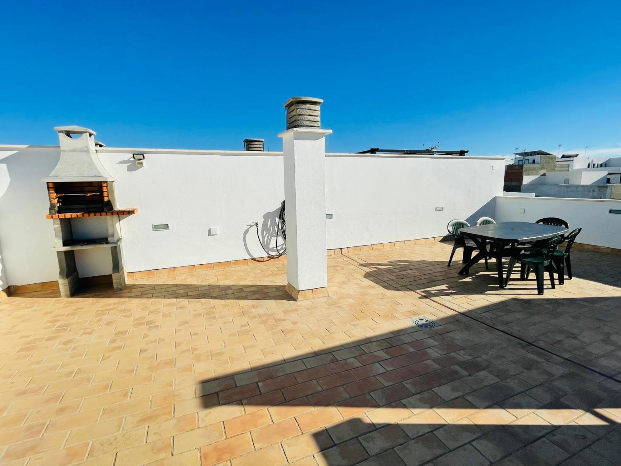 Atico Premium Conil Con 2 Terrazas, Parking, Piscina, Aire Ac Y Wifi -Solo Familias Y Parejas- Apartment โกนิล เด ลาฟรอนเตรา ภายนอก รูปภาพ